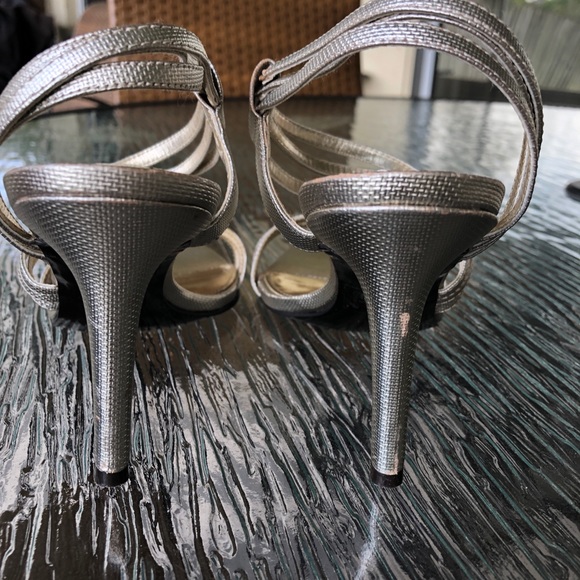 Ralph Lauren | Gold Strappy Sandals - Picture 3 of 8